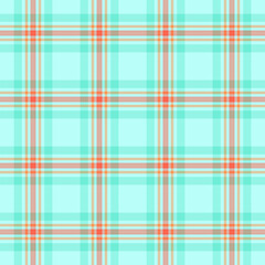 Seamless tartan textile of background plaid check with a fabric texture pattern vector.