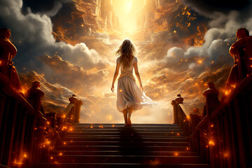 Stairway to light heaven