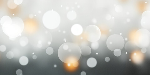 A brilliant blurry white gold background for a festive mood. Template for greeting card for entertainment.
