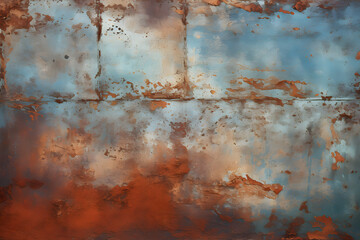 Rusted Metal Close-up Background