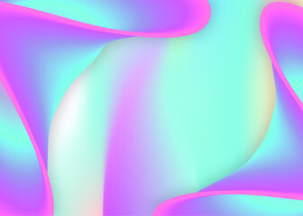 Fluid shape background with liquid dynamic elements.