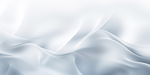 A silk blurry white background for a festive mood. Template for greeting card for entertainment. - obrazy, fototapety, plakaty