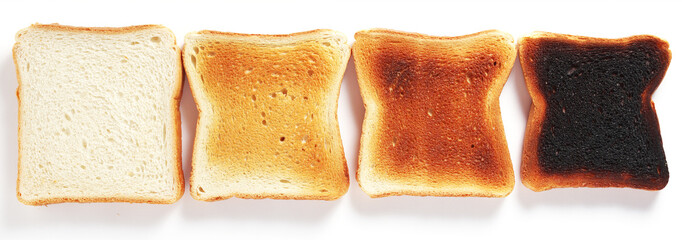 Slices of toasted bread