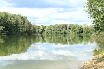 Der Erlensee bei Kirchhain.