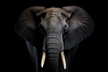 Foto op Canvas Portrait of an Elephant © Syahrul Zidane A