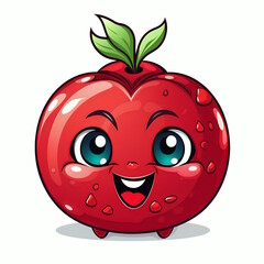 Obraz premium Juicy Pomegranate Vector