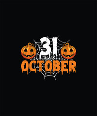 31 OCTOBER Pet t shirt design