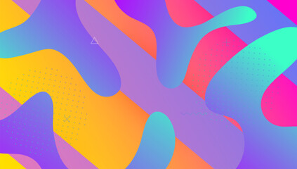 Abstract Design. Cool Landing Page. Digital Screen. Tech Minimal Banner. Dynamic Cover. Graphic Page. Technology Brochure. Purple Vibrant Background. Magenta Abstract Design