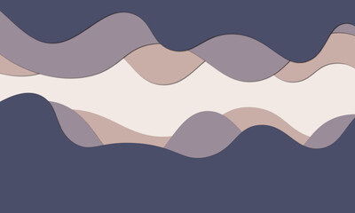 illustration of an background with waves