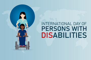 International Day of Disabilities is a global observance to promoting awareness of people with disabilities.
