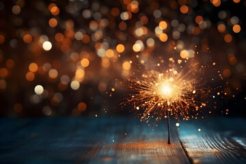Obraz na płótnie Canvas happy new year with fireworks, fireworks over the city, fireworks in the night sky, newyears new years