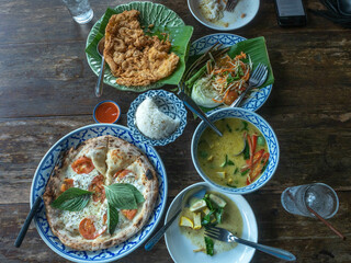 food drink meal freshness healthy eating vegetable ready to eat lunch dinner breakfast thailand...