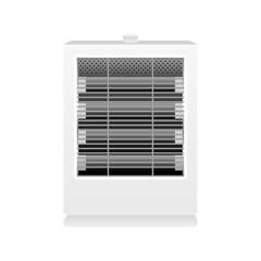 シンプルなイラスト_電気ストーブ