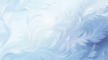Fototapeta na wymiar a blue and white background with swirls and waves on it. generative ai