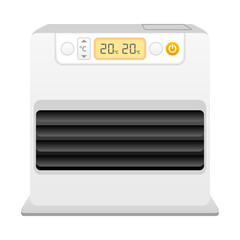 Fototapeta premium シンプルなイラスト_ファンヒーター