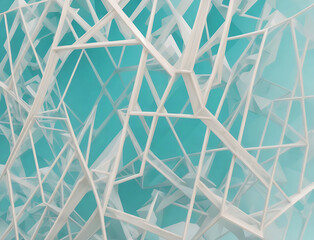 3d diagonal pale aqua blurred frame abstrac backdrop