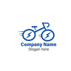 Fototapeta premium Bicycle company logo