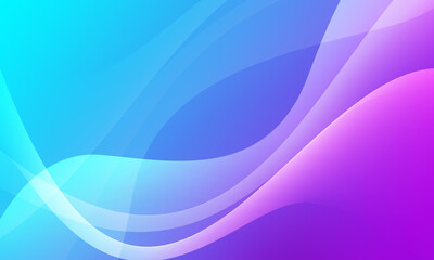 blue violet lines waves curves smooth gradient textures abstract background