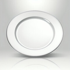 Silver Plate Graphic Vector