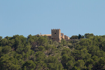 Fototapeta na wymiar Santuari de Sant Salvador Arta Mallorca Spanien