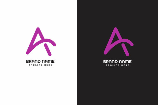 A letter modern logo 