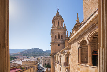 Catedral de la Asunción de la Virgen de Jaén. En Andalucía, España. Es un edificio religioso de...