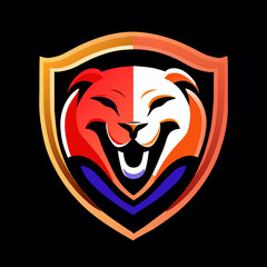 Fototapeta premium dog logo