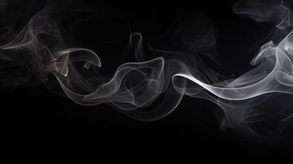 smoke on a black background. High quality photo, background, design, pattern, modern, bright, fog and smoke, illustration, art, abstract backgrounds, creativity.