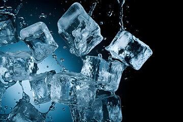 Obraz premium Eiswürfel