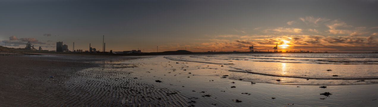 British Steel panoramic redcar