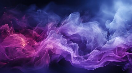 Obraz premium Smoke with particles Texture Background Wallpaper
