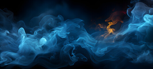 Portal with light effects. Neon futuristic tunnel. Abstract visualization of teleportation. Speed concept. Ai