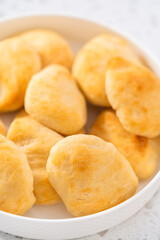 Homemade naan dippers