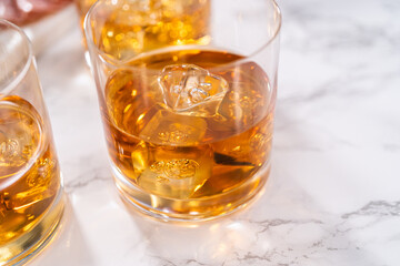Scotch on the rocks
