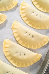 Empanadas with Blueberries
