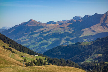 Fototapeta premium Herbstzeit in der Schweiz