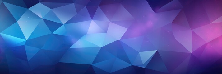 Fototapeta premium A blue and purple abstract background with triangles.