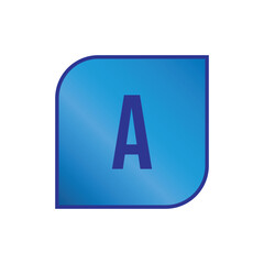 Initial Letter Logo A Template Vector Design
