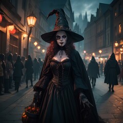 witch in the dark