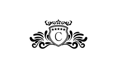 Luxury Retro Elegant Logo C