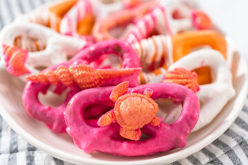 Gourmet Chocolate Covered Pretzel Twist