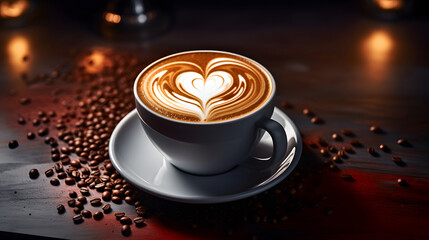 Love in a Cup: Heartwarming Coffee Art