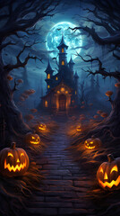 Fototapeta na wymiar Halloween background image