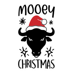 Mooey Christmas Svg