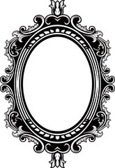 Vintage Mirror Frame