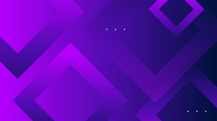 Abstract gradient geometric shapes purple background. Vector illustration