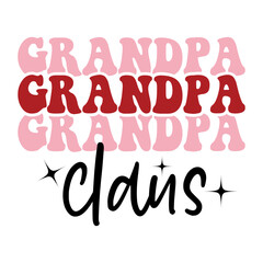 Grandpa Claus Svg