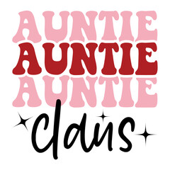 Auntie Claus Svg