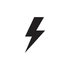 Energy icon. Lightning flat sign design. Energy symbol vector pictogram. Thunder sign. Flash sign. UX UI icon