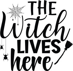 Obraz premium The witch lives here